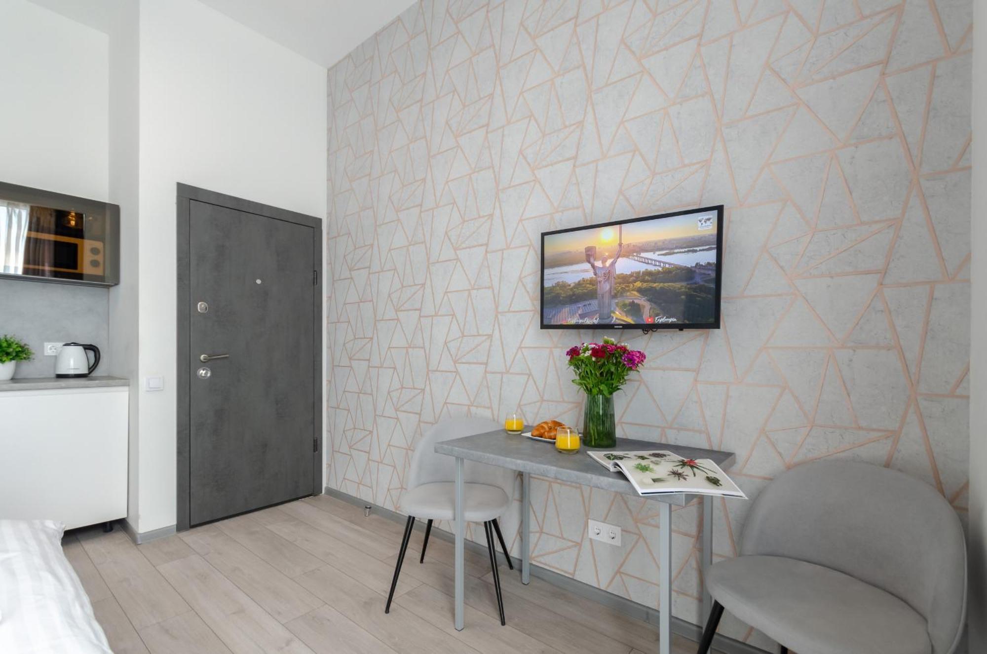公寓 Smart App Near Railway Station Kvartet 3c Kiev