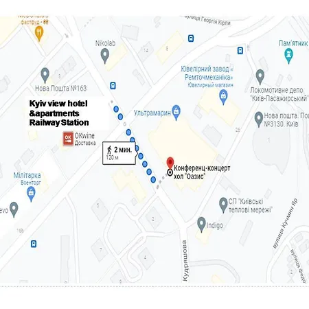 Smart App Near Railway Station Kvartet 3C Kyiv Exterior photo